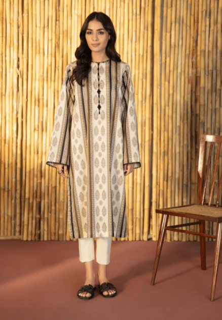 Lawn Printed Stiched Kurti Latest Summer Collection 2023