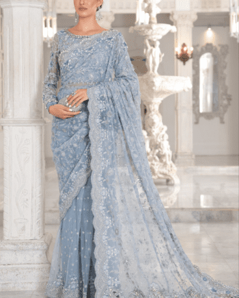 Maria b Stitched Saree Latest Collection 2023