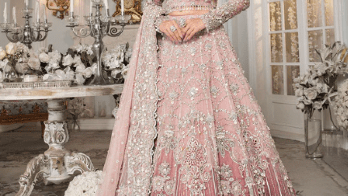 Maria b hot sale bridal lehenga