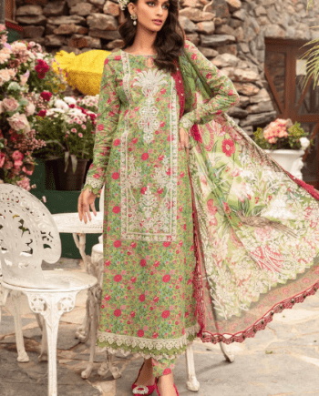 Maria B Lawn Stitched Suit Latest Collection 2023