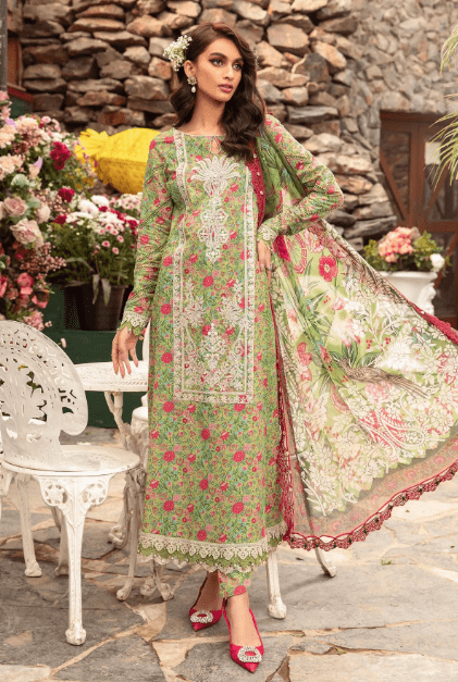 Maria B Lawn Stitched Suit Latest Collection 2023