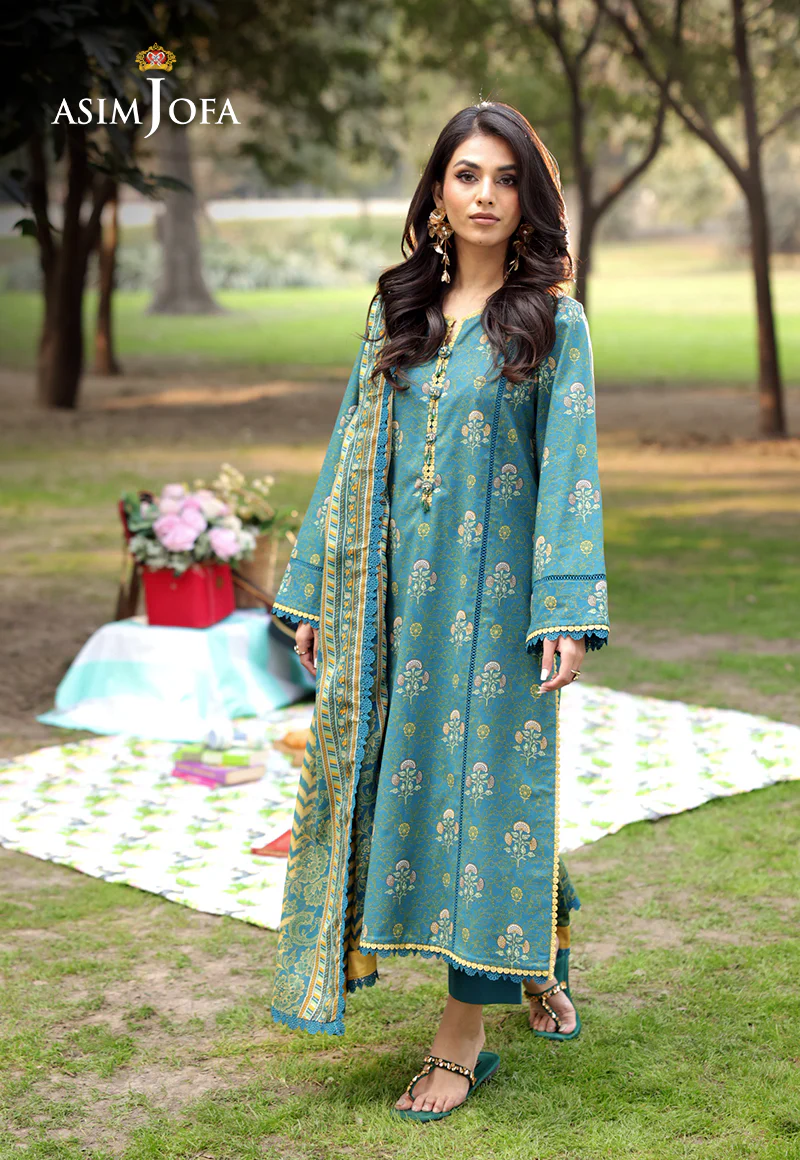 asim jofa green dress Formal Collection - Asim Jofa - Bekhudi main image 0