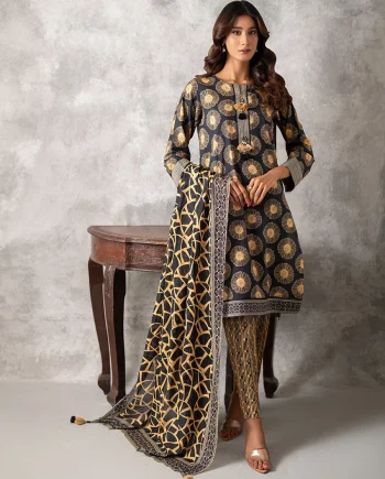 Asim Jofa ASM-06 Stitched Lawn Dress for Women - Summer Collection