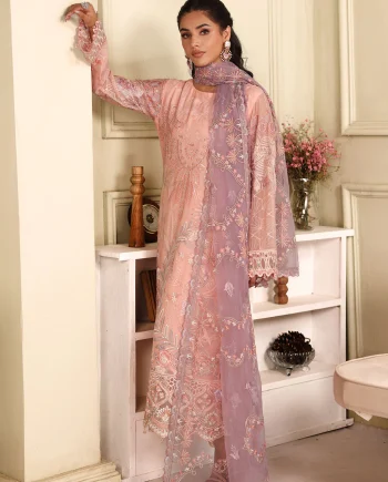 Pakistani Chiffon Suit SK-001 by Salai Karai frontview