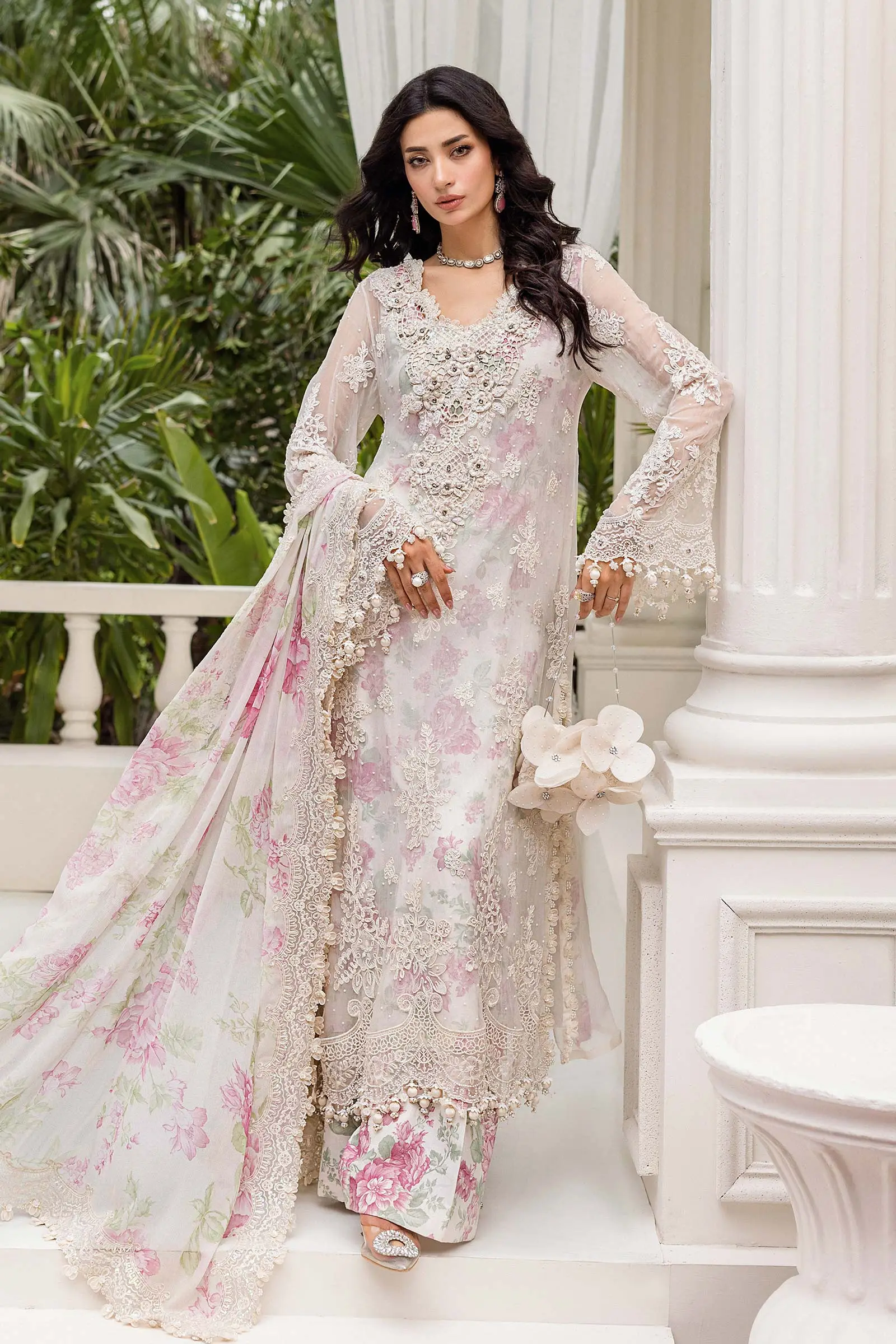 maria b engagement dresses 2018 Designer Bridal Maria B Bridal Collection 2018 Bridal Party Wear Dresses  2018 Maria B Dress Design