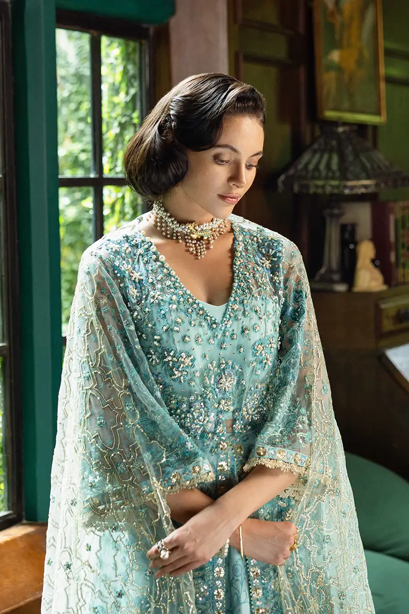 Mushq Endless Love embroidery and sequins detail – Salai Karai USA