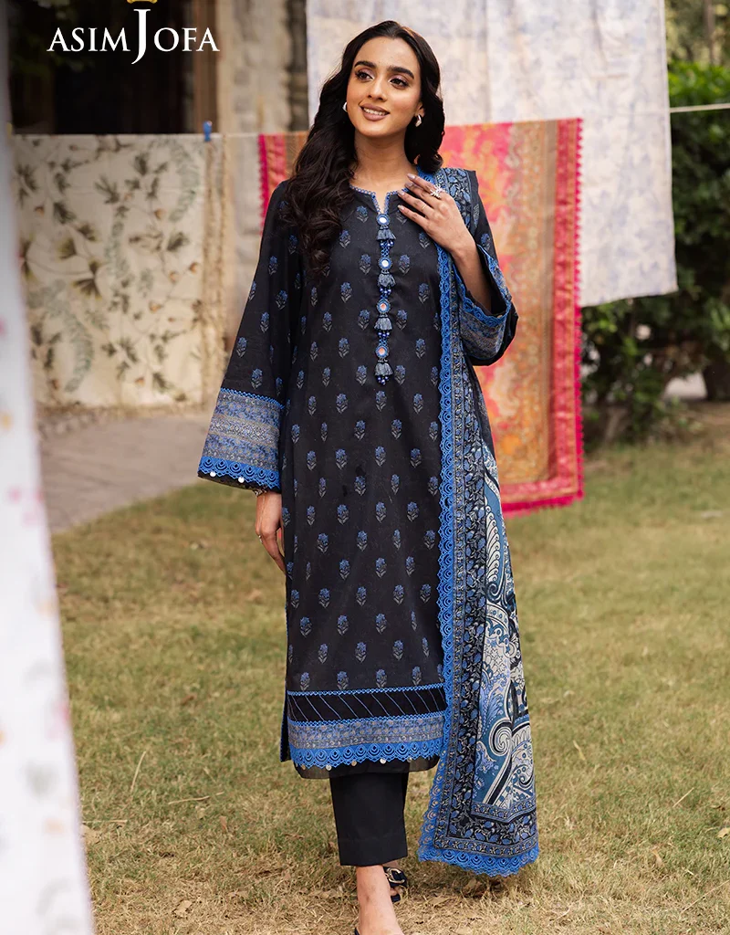 Asim Jofa AJGB-16 Lawn Printed Vol 4 Latest Collection 2024