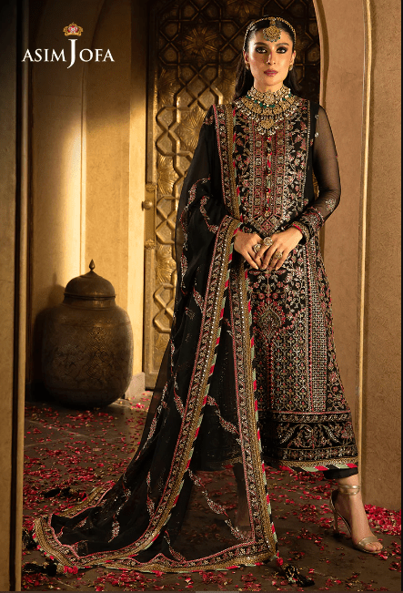 Asim Jofa AJVF 01 Chiffon Collection 2023