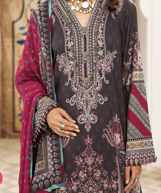 Alternative view of Luxury Lawn Intermix Stiched Salwar Kameez Suit Latest Collection 2022
