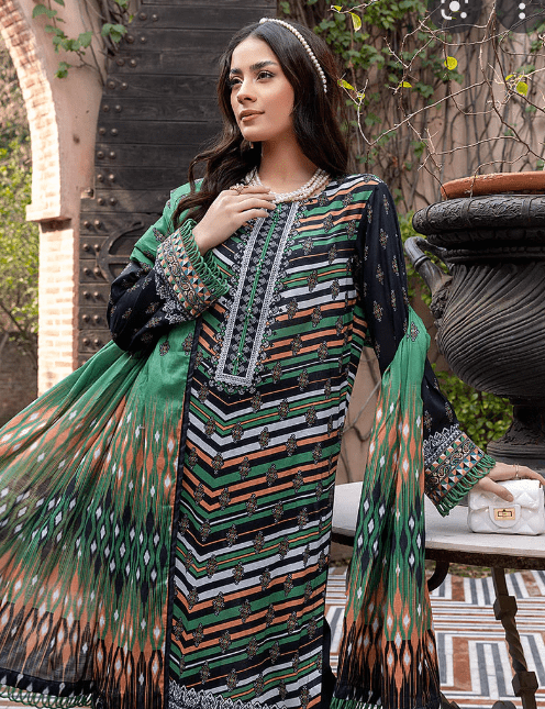 Alternative view of LAWN PRINTED SALWAR KAMEEZ SUMMER COLLECTION 2022 (04)