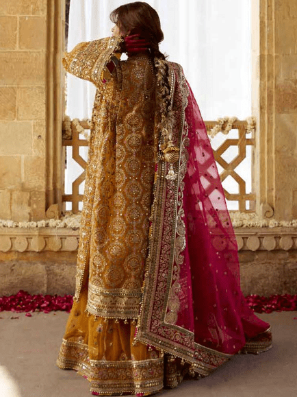 Alternative view of Party Wear Organza Embroidered Wedding Collection 2024