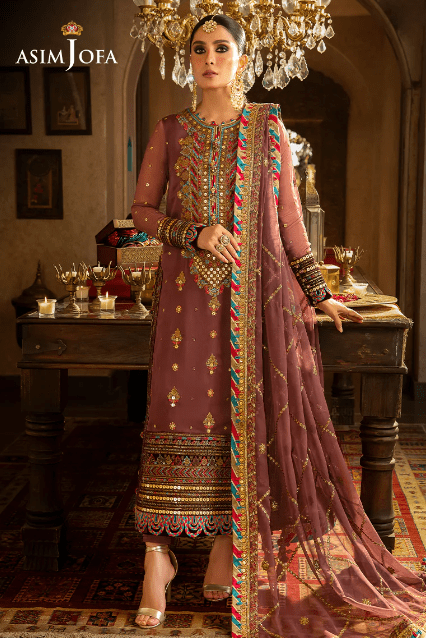 Asim Jofa AJVF 02 Chiffon Collection 2023