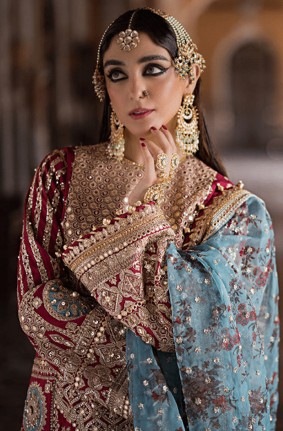 Alternative view of Mohsin Naveed Ranjha Bibi Lal Latest Collection 2025