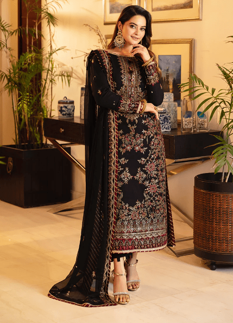 Asim Jofa AJSM-30 Maahru-Noorie MERUB Lawn Stitched Dress Latest Collection 2024