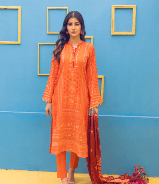 Lawn Printed Salwar Kameez Suit Summer Collection 2022 (160B)