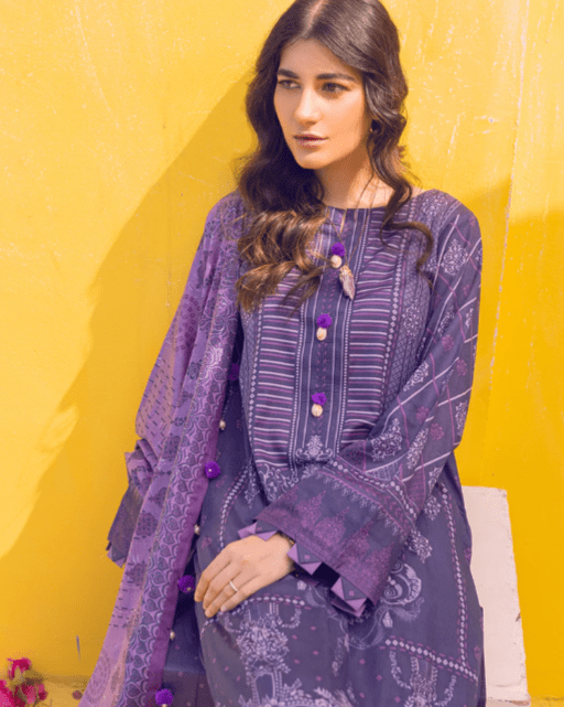 Alternative view of Lawn Printed Salwar Kameez Suit Summer Collection 2022 (161A)