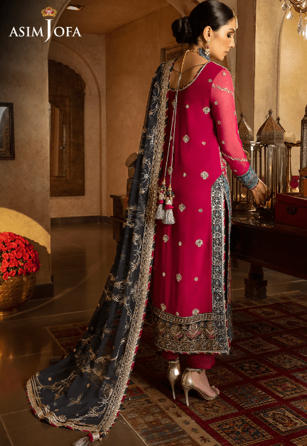 Alternative view of Asim Jofa AJVF 06 Chiffon Collection 2023