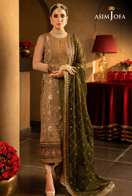 Asim Jofa AJVF 05 Chiffon Collection 2023