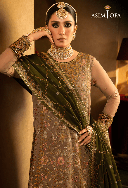 Alternative view of Asim Jofa AJVF 05 Chiffon Collection 2023