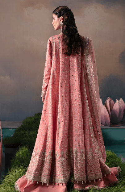 Alternative view of Pink Bridal Long Maxi Latest Weeding Collection 2024
