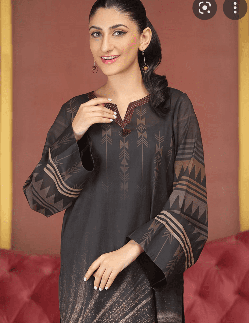 Alternative view of Lawn Digital Printed Kurti & Kurti Summer Collection 2022 (75)