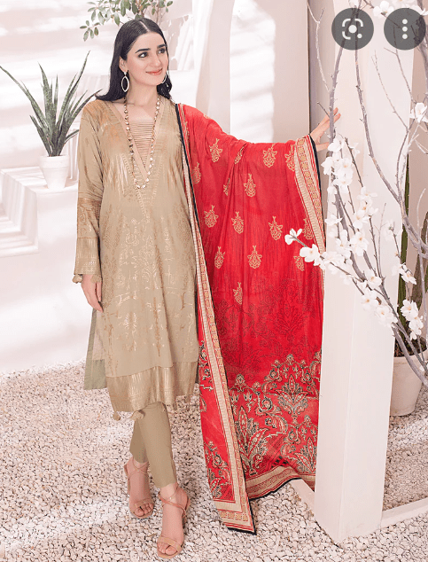 LAWN PRINTED SALWAR KAMEEZ SUMMER COLLECTION 2022 (91B)