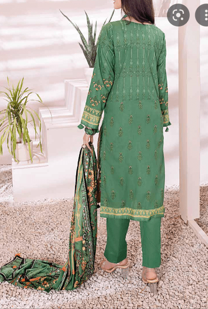 Alternative view of LAWN PRINTED SALWAR KAMEEZ SUMMER COLLECTION 2022 (94B)