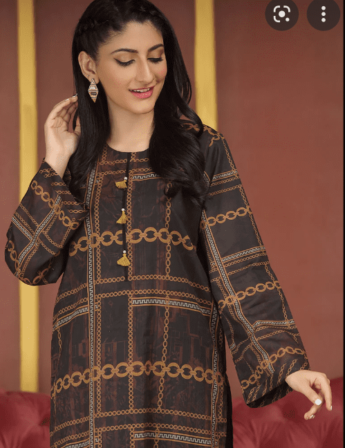 Alternative view of Lawn Digital Printed Kurti & Kurti Summer Collection 2022 (96)