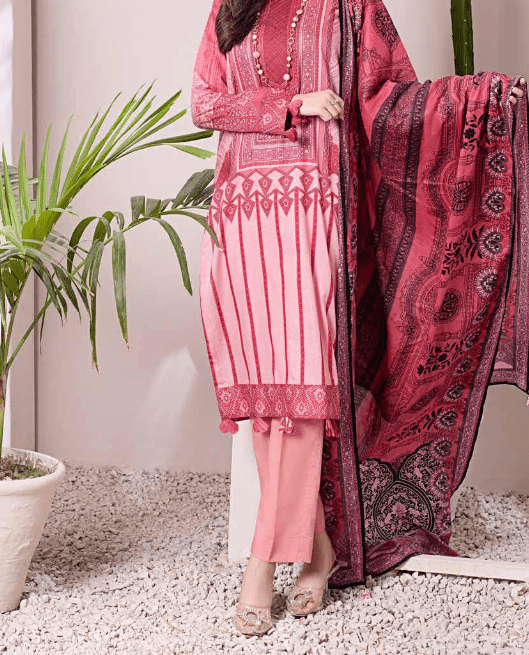 LAWN FORMAL WEAR PRINTED SUIT LATEST COLLECTION 2022 (96A)