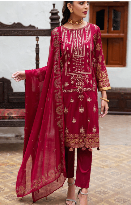 LUXURY LAWN SALWAR KAMEEZ SUMMER COLLECTION 2022 (972)