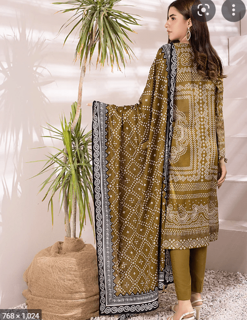 Alternative view of LAWN PRINTED SALWAR KAMEEZ SUMMER COLLECTION 2022 (97B)