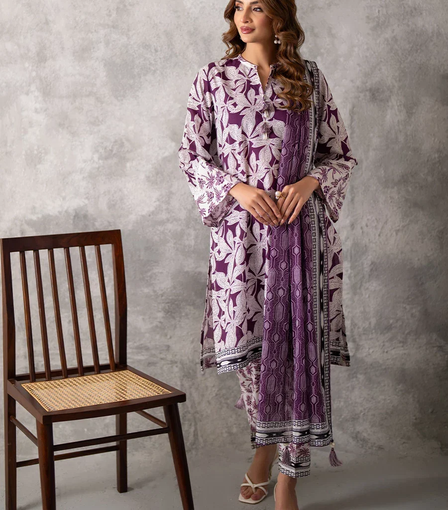 Asim Jofa Asm 05 Printed Lawn STITCHED DRESS