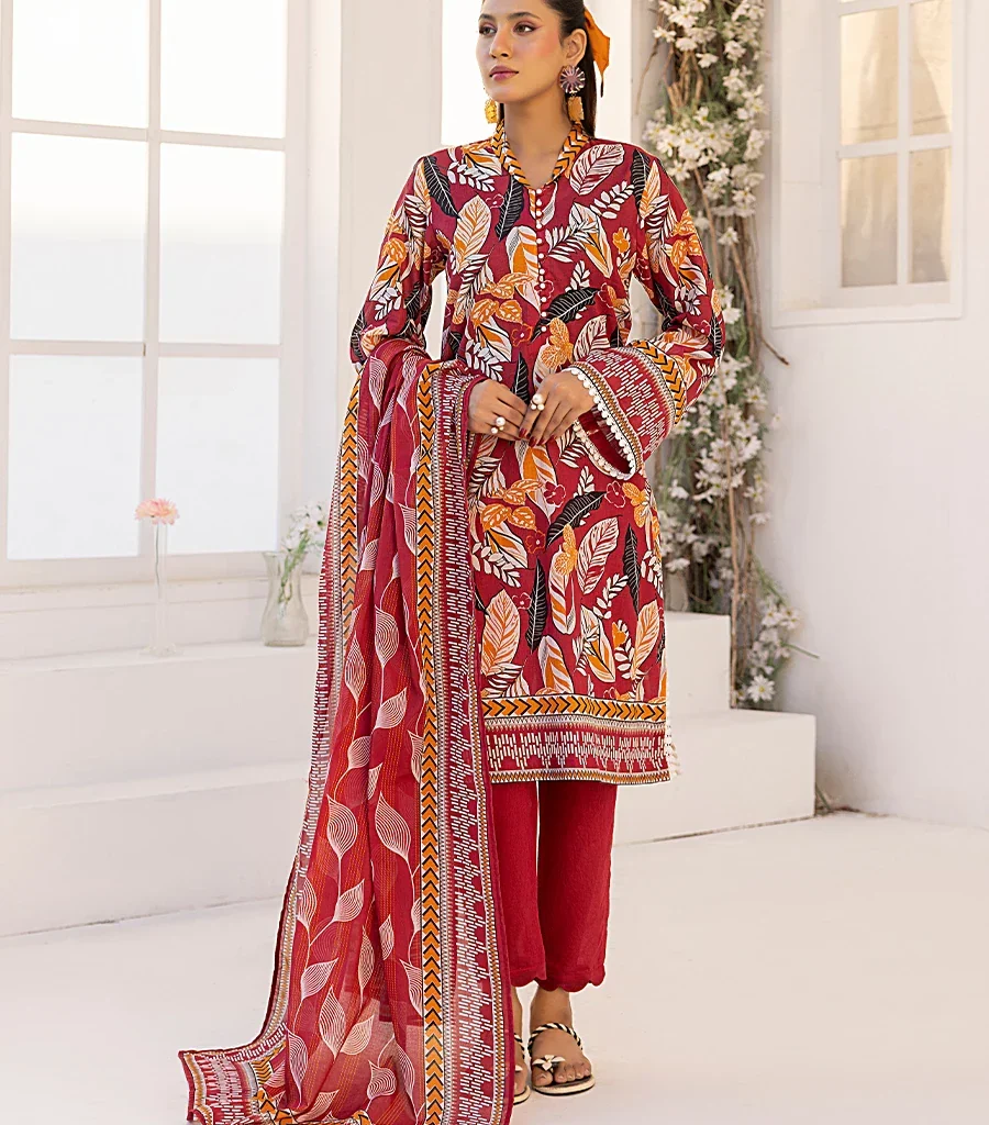 Asim Jofa ASM 10 Lawn Stitched Dress – Ready to Wear | USA Delivery