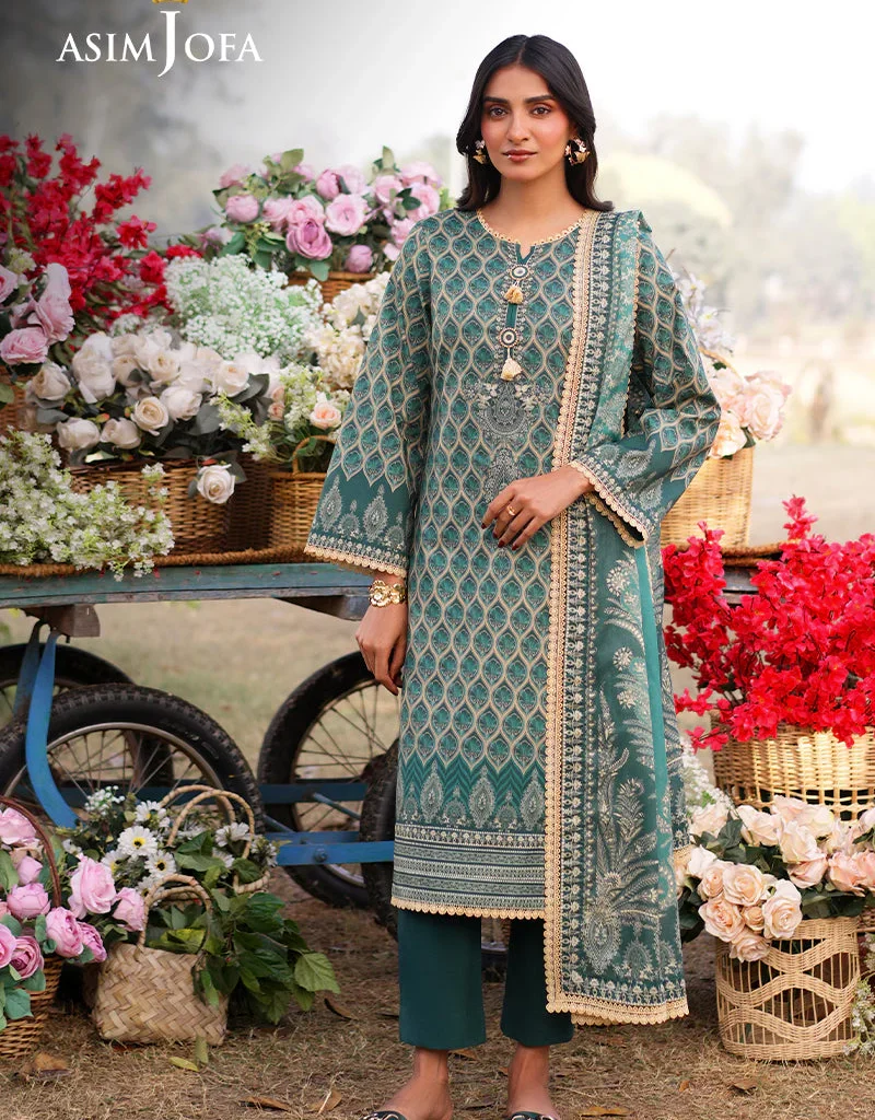 Asim Jofa AJGB-04 Lawn Printed Vol 4 Latest Collection 2024