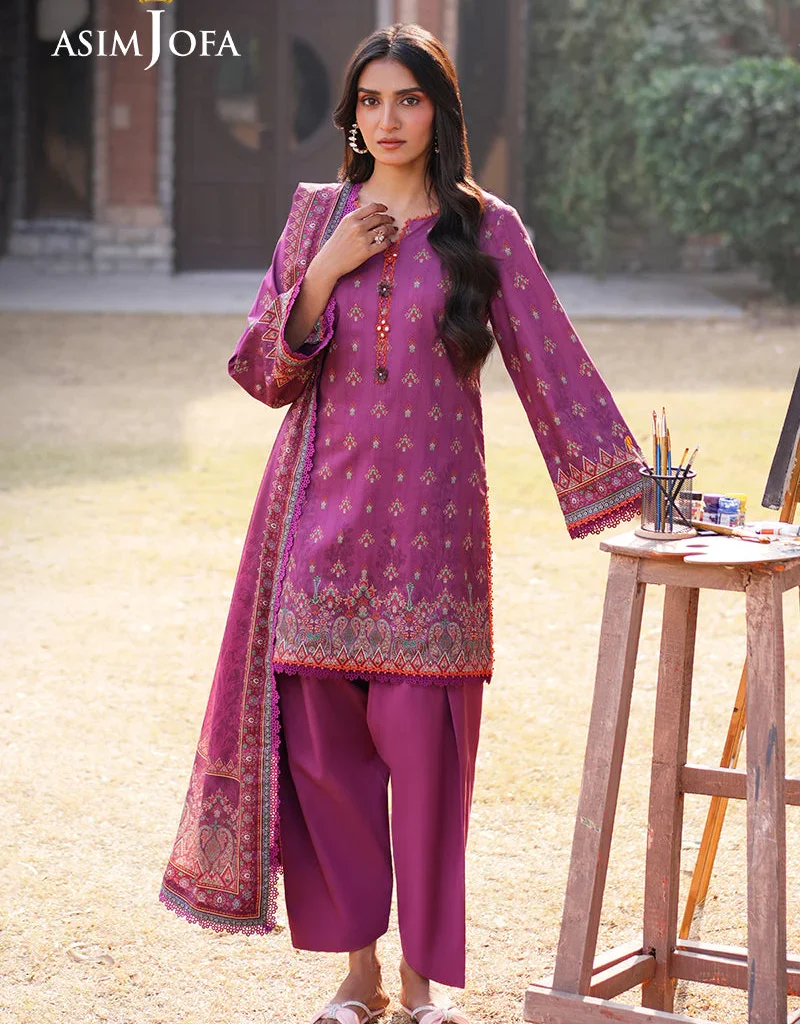 Asim Jofa AJGB-09 Lawn Printed Vol 4 Latest Collection 2024