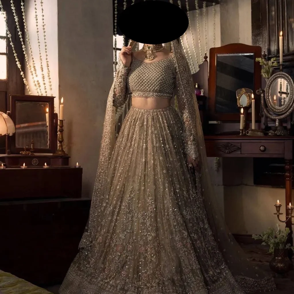 Elegant Brown Lehenga for Women – Wedding & Party Wear in USA