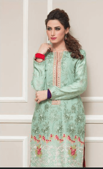 FORMAL WEAR CHIFFON EMBROIDERED 2 PCS DRESS