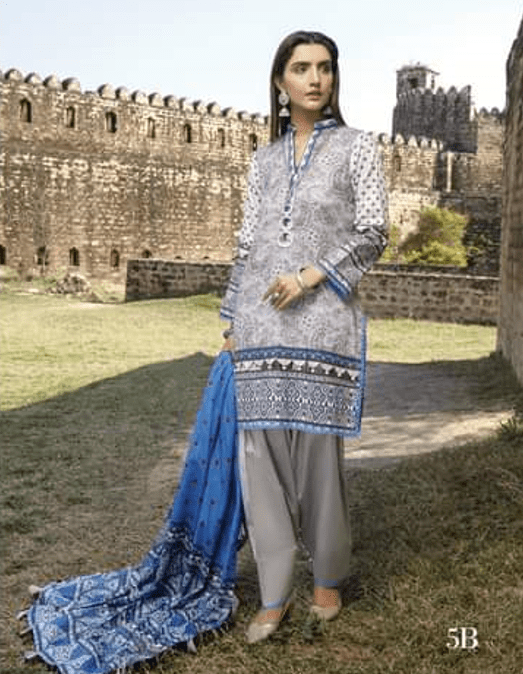 FORMAL WEAR PRINTED LAWN SUIT