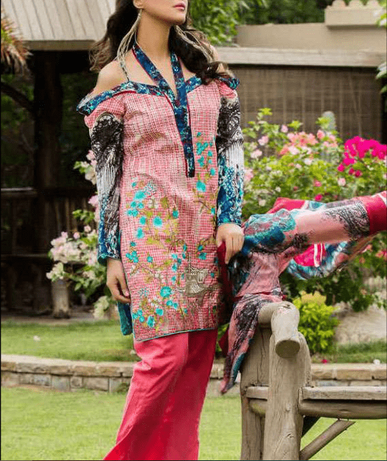FORMAL WEAR LAWN EMBROIDERED SUIT