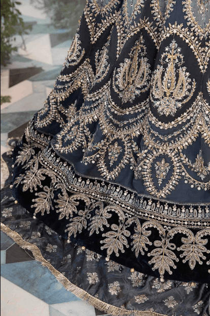 Alternative view of Maria B Embroidered BD2901 Latest Weeding Collection 2024