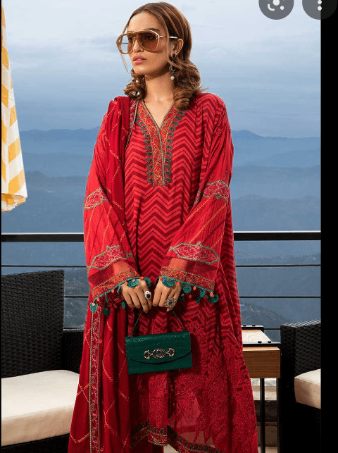 Alternative view of MARIA B LINEN WINTER LATEST COLLECTION