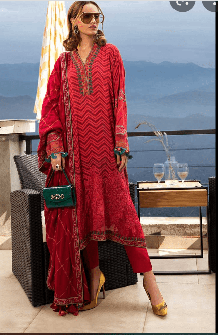 MARIA B LINEN WINTER LATEST COLLECTION