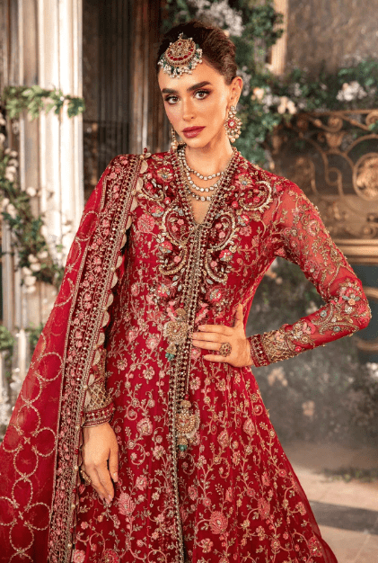 Alternative view of Maria B Embroidered BD2908 Latest Weeding Collection 2024