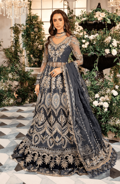 Maria B Embroidered BD2901 Latest Weeding Collection 2024