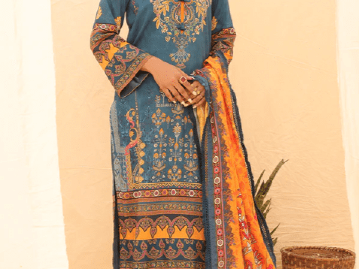 Pakistani linen dresses online USA | Salaikarai