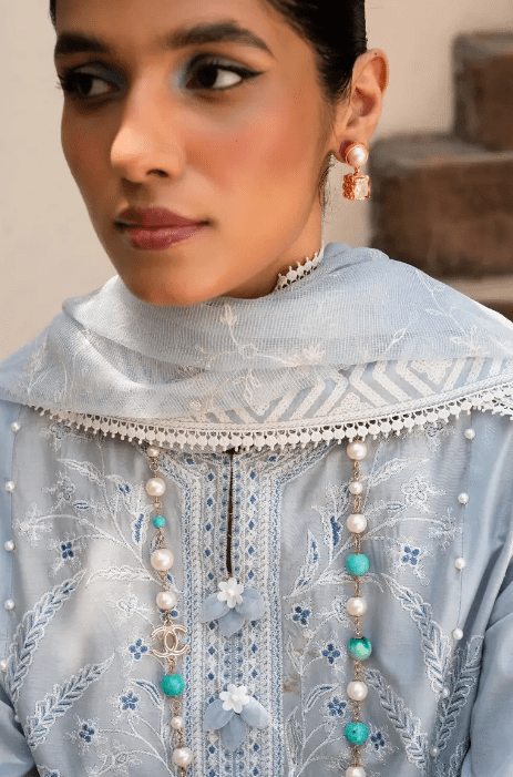 Alternative view of Sana Safinaz M232-007A-CX Lawn Collection 2023