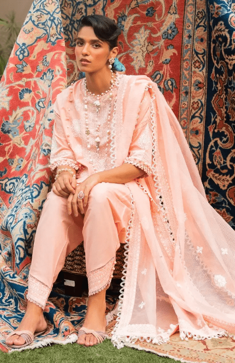 Alternative view of Sana Safinaz M232-005A-CX Lawn Collection 2023