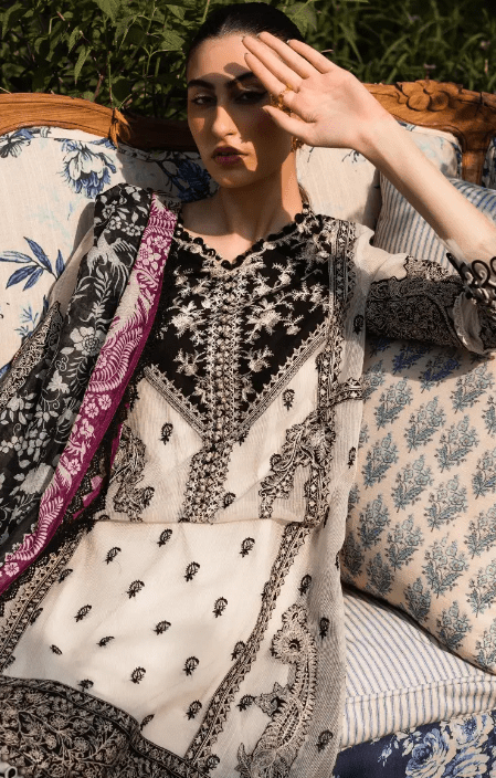 Sana Safinaz M232-003B-CV Lawn Collection 2023