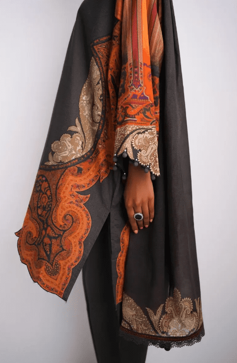 Alternative view of Sana Safinaz H231-028B-AG Lawn Collection 2023