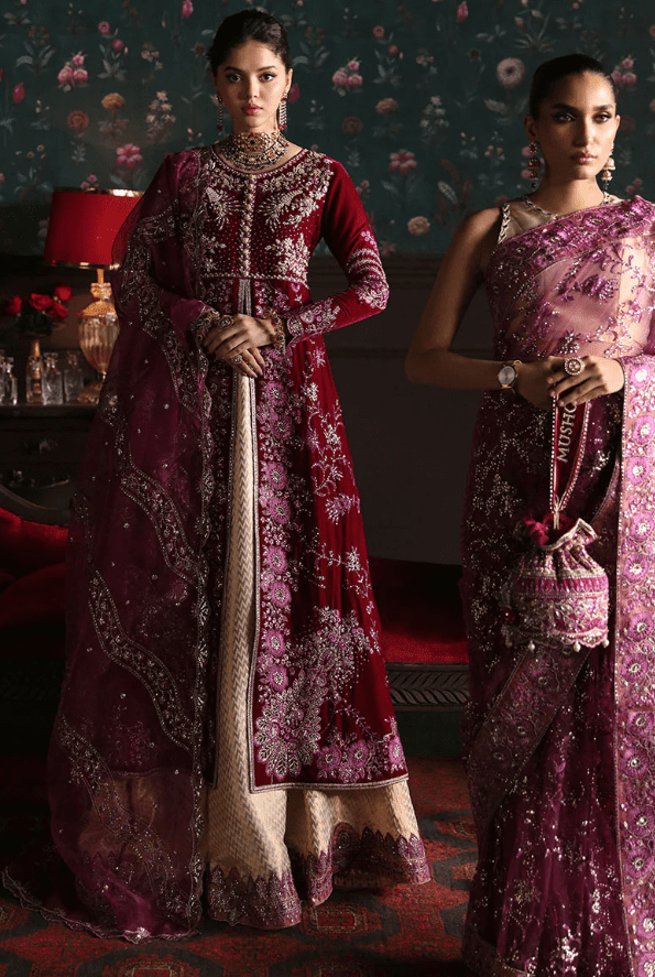 Alternative view of Dark Purple Saree 02 Latest Collection Saree 2025